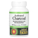 גורמים טבעיים הפעילו את Charcoal 90 Softgel