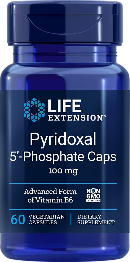 החיים מרחיבים את Pyridoxal 5-Phosphate 100 קפסולות צמחוניות, 60-Count (120)