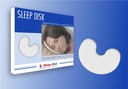 שינה דיסק על ידי ד"ר מארגנת - Breathe Easier & Sleep Better with Ergonomy Foam Disc - צמצום Snoring, Boosts Airflow, Protects Skin & Eyelashes - גדול עבור אלרגיות ונוחות בלילה