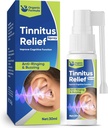 TUHIMO Tinnitus Rëliëf עבור Ringing אוזנייםs,Natural יעיל Tinnitus טיפול Spray, 30 מ"ל-כחול