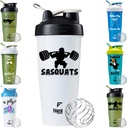 פורזה ספורט בלנדר בקבוק x Classic 28 oz. Shaker - Sasquats - שחור