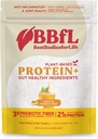 BBfL צמחי חלבון שקד - 21g חלבון טבעוני, Turmeric + Curcumin 95 + Ceylon Cinnamon, Prebiotics, Enzymes, תומך Inflammatory Response - All-in-One Shake (15 משרתים, Turmeric Cream)