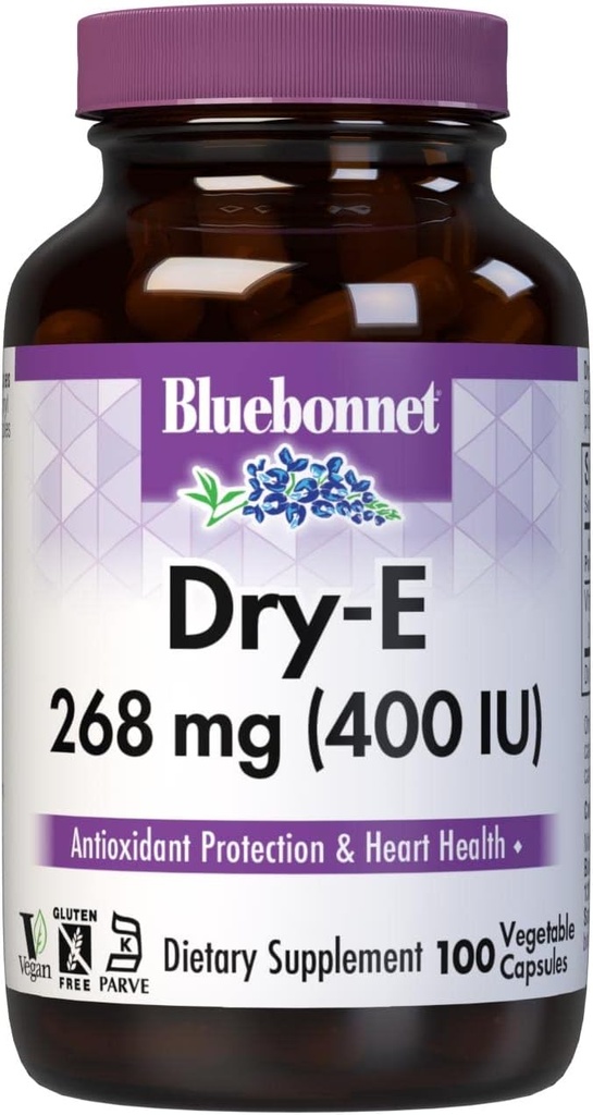 BlueBonnet יבש E-400 IU ירקות קפסולות, 100 הרוזן