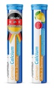 T&D German Calcium 500 מ"ג - 40 טבליות משקה טבעוני Effervescent - לימון Lime Flavor - מיוצר בגרמניה