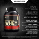 אופטימוס תזונה 100% Whey Gold Standard, Double Rich Chocolate, 5 פאונד