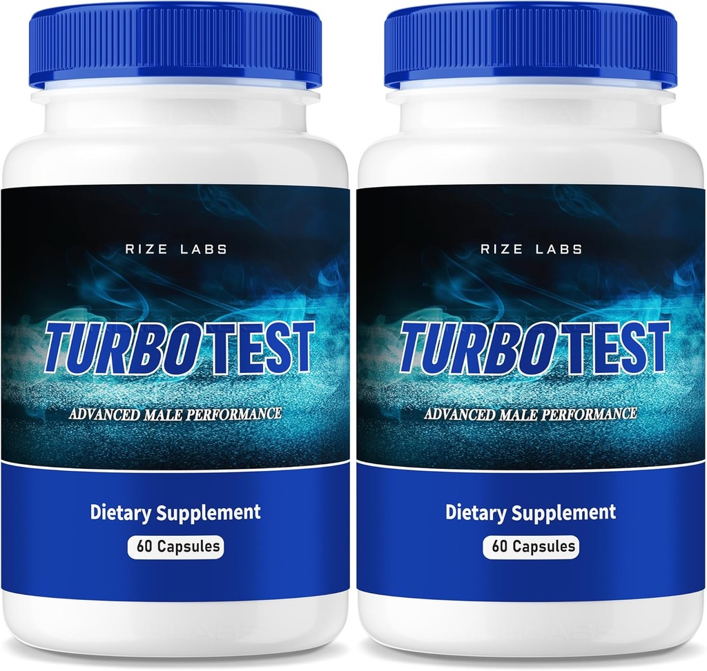 גלולת גלולות דיאטה עבור גברים, TurboTest קפסולות עבור גוף בריא יותר, TurboTest כוח פורמולה, TurboTest Advanced תוסף ביקורות (120 קפסולות) (Pack of 2)