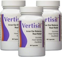 Equitab Vertisil Vertigo Help to Relieve Vertigo סימפטומים כולל Dizziness ו- Nausea Control Pack 3