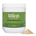 Multi-Essentials Multivitamin של ריילי לכלבים - ויטמינים, מינרלים, Spirulina, Kelp ו- Milk Thistle לתמיכה תזונתית - ויטמין Puppy וכלבים בכירים - 8oz אבקת