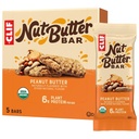 CLIF Nut Butter Bar - Peanut Butter - Filled Energy Bars - non-GMO - USDA אורגני - צמחי מבוסס - נמוך Glycemic - 1.76 oz.
