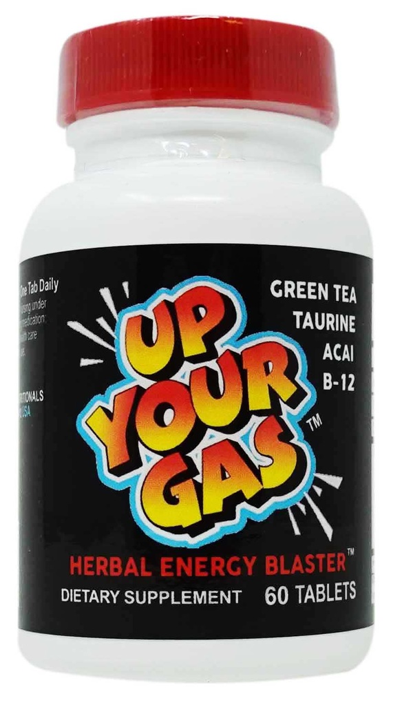 Hot Stuff Up Your Gas Herbal Energy Blaster 60 טבליות
