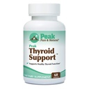 תמיכה Thyroid על ידי Peak Pure & Natural | תוסף Thyroid ו Metabolism Booster כדי לתמוך בתחזוקה במשקל; Iodine תוספת מיועדת תחת פעילות Thyroid | 60 קפסולות