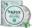 FYX Caffeine Nootropic Pouches - אנרגיה נקייה להתמקד עם Alpha-GPC, L-Tyrosine & L-theanine - 60 מ"ג Caffeine Pouches - Cat-Free Alpha Nootropic Pouches - 5-Pack (5-Count, Spearmint)
