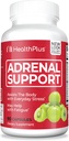 Health Plus Adrenalנקה Ashwagandha כמוסות עבור הפונקציה Adrenal ו- Antioxidant Support and Stress Relief, 90 קפסולות