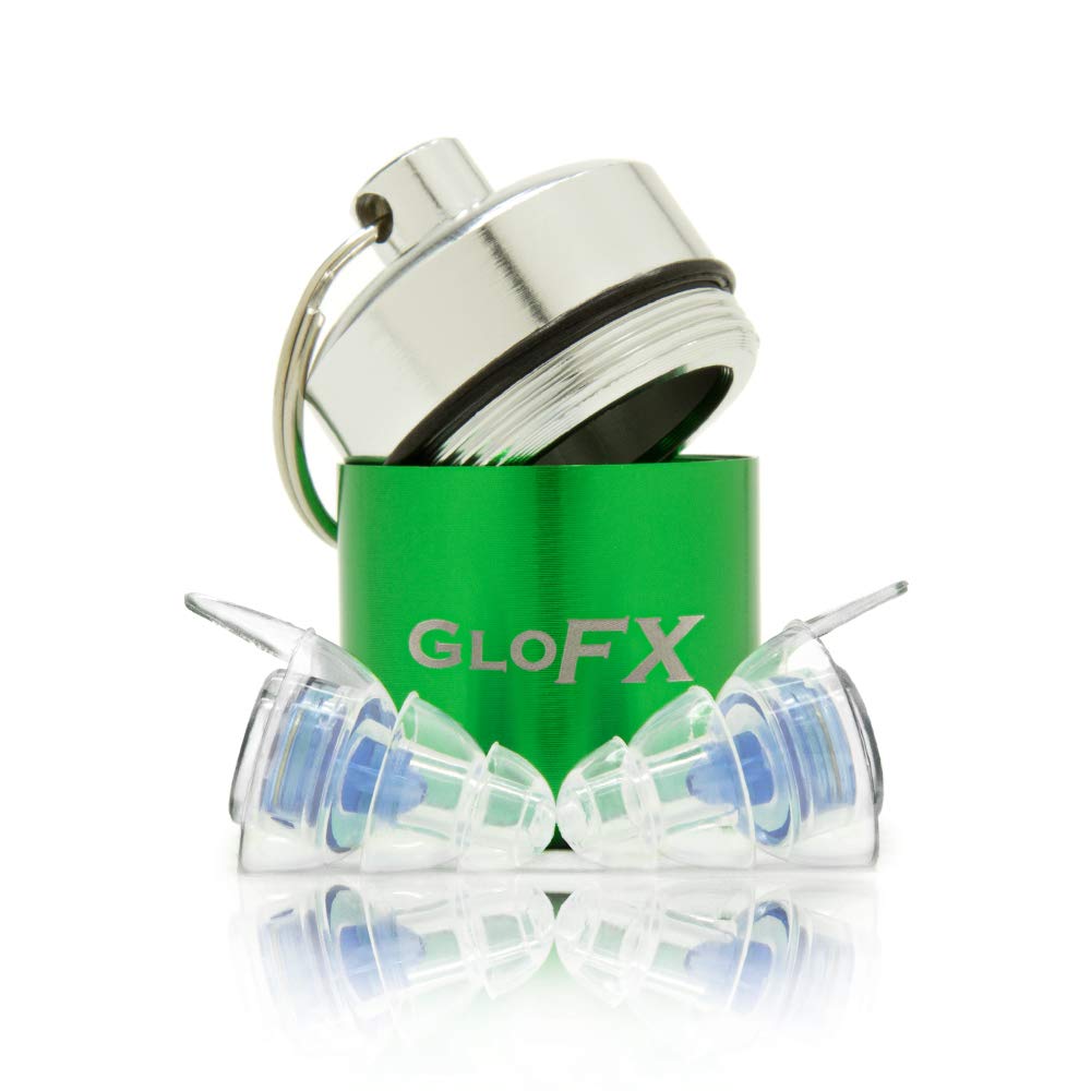 Glofx אוזניים Plugs - Comfortable Hearing Protection for Music Events Concerts and Festivals - Musician Noise בוטלהing Reusable אוזניות