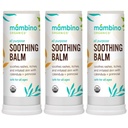 כל המטרה Soothing Balm - אורגני, מצרי Calendula & Evening Primrose - Itch Relief for Bag Bites, Diaper Rash, Irritated Skin, Baby Balm Stick - Cruelty-Free by Mambino Organics, 3Pack