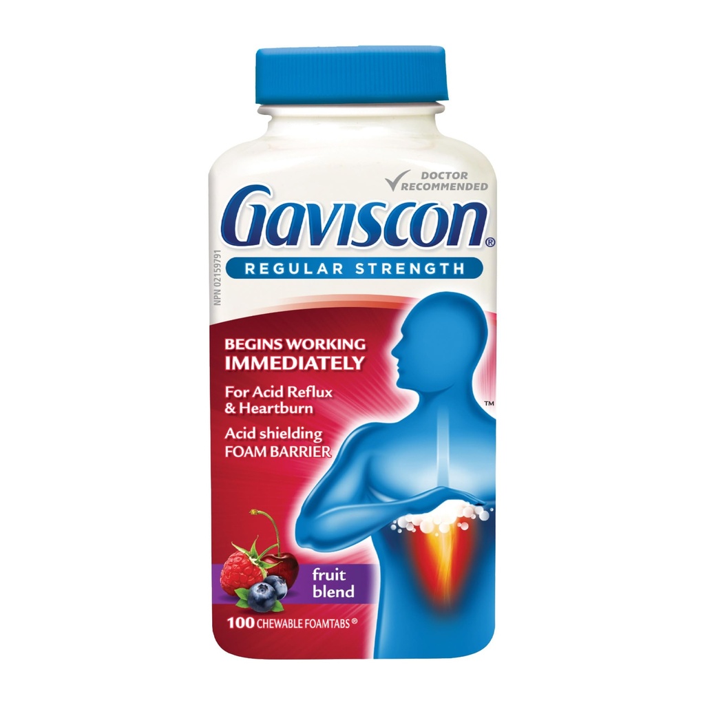 Gaviscon Active Power Fruit Antacid 100 טבליות