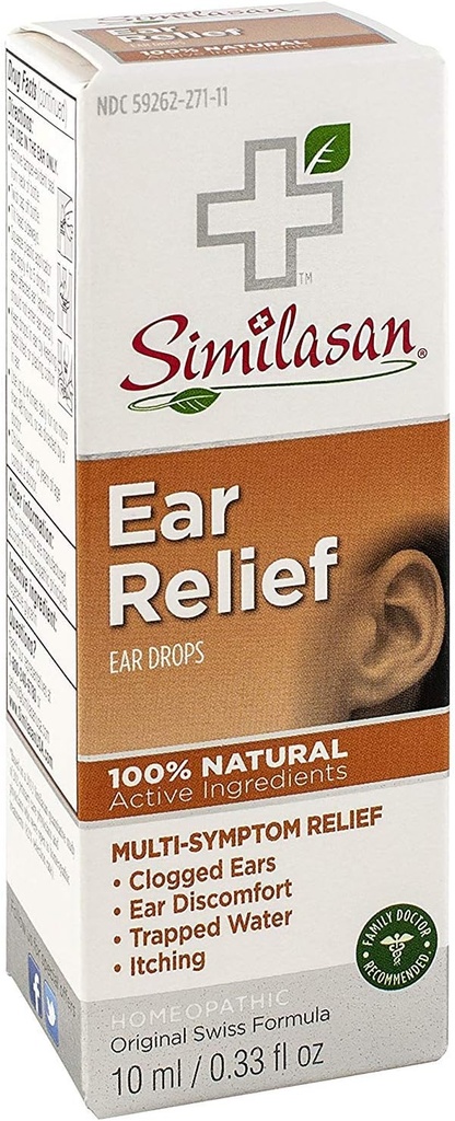 Siilasan אוזנייםאוזן קשבת טיפות 10 mL (3 Pack)