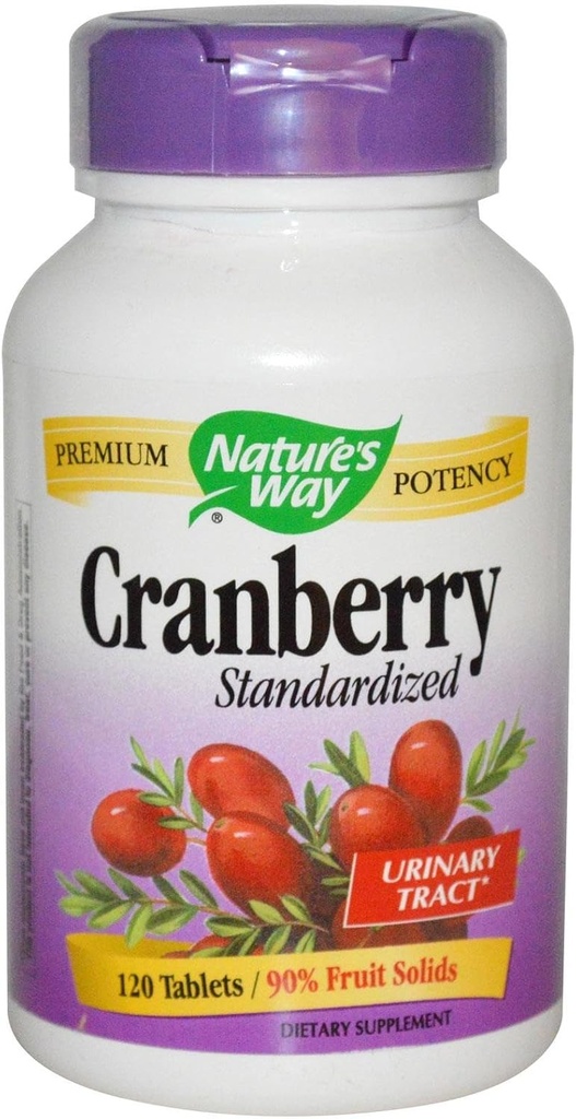 Nature's Way Cranberry Standardized - 400 מ"ג - 120 טבליות