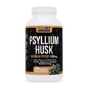 PSYLLIUM Husk כמוסות - Premium Psyllium סיבים - מקדם בריאות וסדירות - 100% טבעי Soluble סיבים 1450mg Per המשרת - 240 קפסולות
