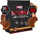 LABRADA מימן 100% טהור hydrolyzed Whey חלבון אבקת Isolate, Lactose חינם, Glutamine, Fastest Digest זמין, מיידית ערבוב, טעים 45 לשרת 4lb (Peanut Butter)
