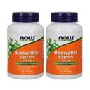 Now Foods Boswellia לחלץ 500 מ"ג Softgels, 90 Count x 2