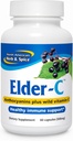 North RICAN HERB & SPICE Elder-C - 60 קפסולות - Elderberry Concentrate - Immune Support, Respiratory Response - מכיל Oreganol P73 - Non-GMO, Gluten Free - 30 משרתים