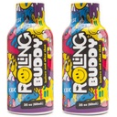 Pre and Post Rave Recovery - Rave Safely, No 5HTP, Jaw Clench Relief, ויטמינים חיוניים עבור המוח & הגוף לפני ואחרי Rave Antioxidant Shot 2Pack (1)