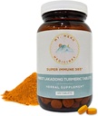 תוסף טבליות Turmeric - עם High-Curcumin Lakadong Turmeric משופר עם Black-Pepper - לב בריא, מערכת החיסון בריאה - 120 טבליות טבעוניות