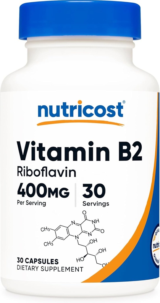 ויטמין B2 Riboflavin קפסולות