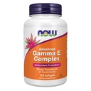 עכשיו תוספים, Advanced Gamma E Complex, מעורבים Tocopherols & Tocotrienols, Antioxidant Protection *, 120 Softgels