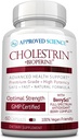 מוסמך מדע Cholestrin - תמיכה ברמת Lipid - Antioxidants, Lecithin, Berberine HCL, Berries, BioPerine - 60 קפסולות - מיוצר בארה"ב