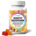 Premium Multivitamin Chewable Gummies for Women & Men - Sugar-Free &ten Glu ויטמינים להורדה חינם - Calcium Magnesium Zinc Manganese Thiamine ביוטין