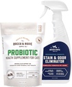 Rockco & רוקסי Cat Probiotics & Stain & Odor Eliminator Bundle
