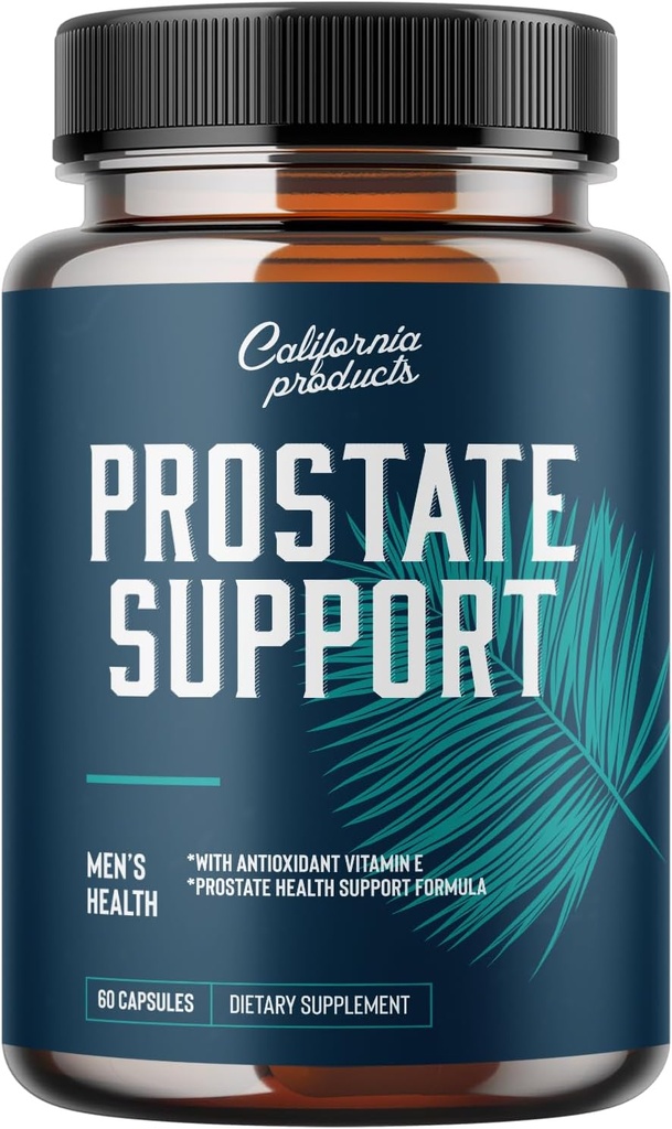 Prostate Prostate תוסף עבור גברים פורמולה טבעית Saw Palmetto עם ויטמין E, Amino Acids, Pygeum ו 100% טהור ולהפחית סימפטומים של דלקת מפרקים נשירת שיער