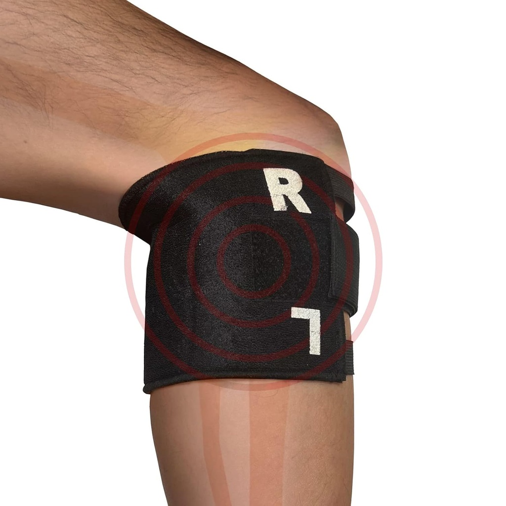 הברך Brace for Sciatica כפי שרואים בטלוויזיה עם לחץ פוינט Brace Relieve Acupressure Leg Sciatica, מותאם עצמית נאותה Heating תמיכה ברכיים & כאב הקלה לגברים ונשים (CL-1)