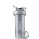 בלנדר בוטל קלאסי V2 Shaker בקבוק מושלם לשקיות חלבונים ו-Pre Workout, 28-Ounce, Pebble Grey