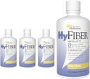 Medtrition HyFiber Daily נוזל סיבים עבור סדירות ו- Soft Stools, 12 גרמים Soluble סיבים, 32 fl 4 Pack