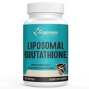 2400 MG Liposomal Glutathione Softgels, Max Absorption, Active Form L-Glutathione מופחת (GSH), עם Hyaluronic Acid, Resveratrol, Master Antioxidants for Detox, Brain, Immune System, 60 Softgels Softgels