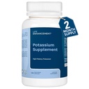 Life Enhancement High Absorption Potassium תוסף עבור שריר, מוח ועצם בריאות - אין תוספת גבוהה של תוספי Potassium ,מיוצר בארה"ב (120 קפסולות - 60 משרתים)