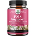 PMS תמיכה תוספת לנשים - איזון הורמונלי לנשים & Menstrual Discomfort עם DIM, Chasteberry, Black Cohosh & Ashwagandha - עבור תקופת Cramps Ease, Menopause Bloating, Mood Swing - 60 Ctttttted Swing
