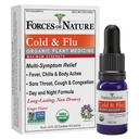 כוחות של טבע קר & Cough הקלה, תרופות הומאופתיות אורגניות עבור Cough, קהילה, כאבי גוף, כאבי ראש, Chills & Fatigue, כוח מקסימלי, פורמולה לא-Drowsy, 10 מ"ל (0.34 floz)