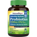 Probiotics 50 מיליארד לשרת, 18 Probiotic Strains, 60 קפסולות Veggie - non-GMO, Gluten Free
