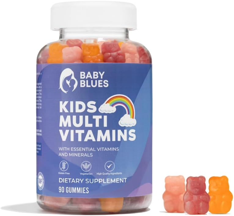 Baby Blues Complete Kids Multivitamin Gummies - ויטמינים חיוניים לבריאות היומיום של ילדים - טטיטי ילדים