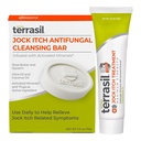 טרייר Jock Itch Antifungal Cream תוספת כוח + Antifungal Soap 2 מוצר Kit עם הוכחה קלינית Clotrimazole עבור טיפול Jock Itch יעיל & הקלה (.5oz Tube + 75g בר)