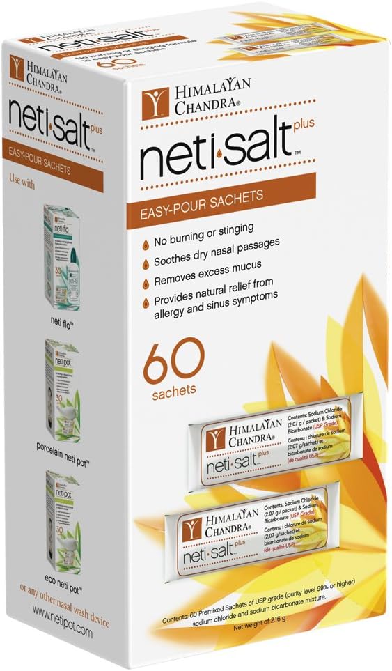 ההימלאיה צ'נדרה נטוי מלח פלוס Refill Sachet 60ct