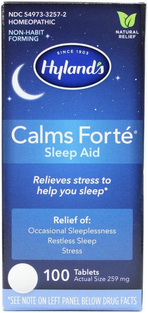 Hyland's Calms Forte Sleep Aid - 100 טבליות