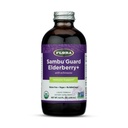 פלורה Black Elderberry Syrup + 8.5oz - Immune Booster עם Echinacea, עבור ילדים ומבוגרים, לא תוספת סוכר, Gluten חינם, טבעוני, סמבוגרד