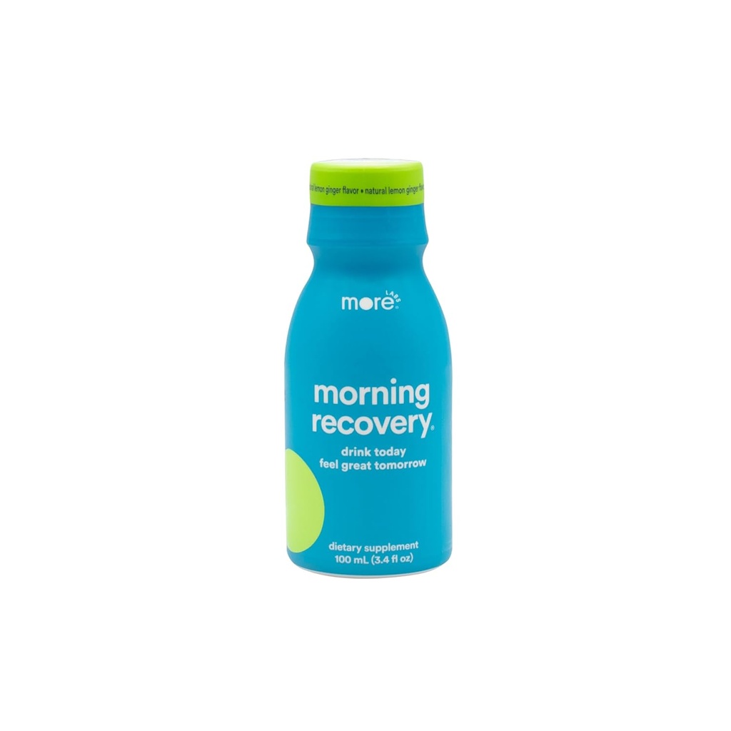 Recovery Electrolyte, Milk Thistle Drink Prorietary Formulation to Hydrate While drink for Morning Recovery, Highly Soluble נוזל DHM, Lemon, Pack of 1
