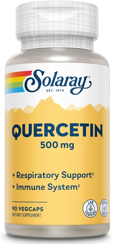 SOLAרי, Quercetin, 500 מ"ג, 90 VegCaps