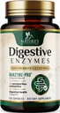 Enzymes - Super Digestive Multi Enzyme Complex for Bloating & Gut Health Support with Bromelain, Papain, Probiotics & Prebiotics - תמיכה בריאות עבור נשים וגברים - 120 קפסולות